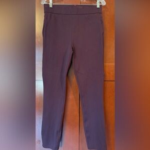 SPANX Deep Burgundy Leggings NWOT